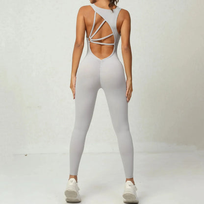 Tight Fit Seamless Jumpsuit