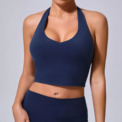 Padded Backless Sport Bra