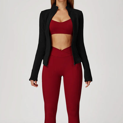 CozyFleece Warm Yoga Jacket