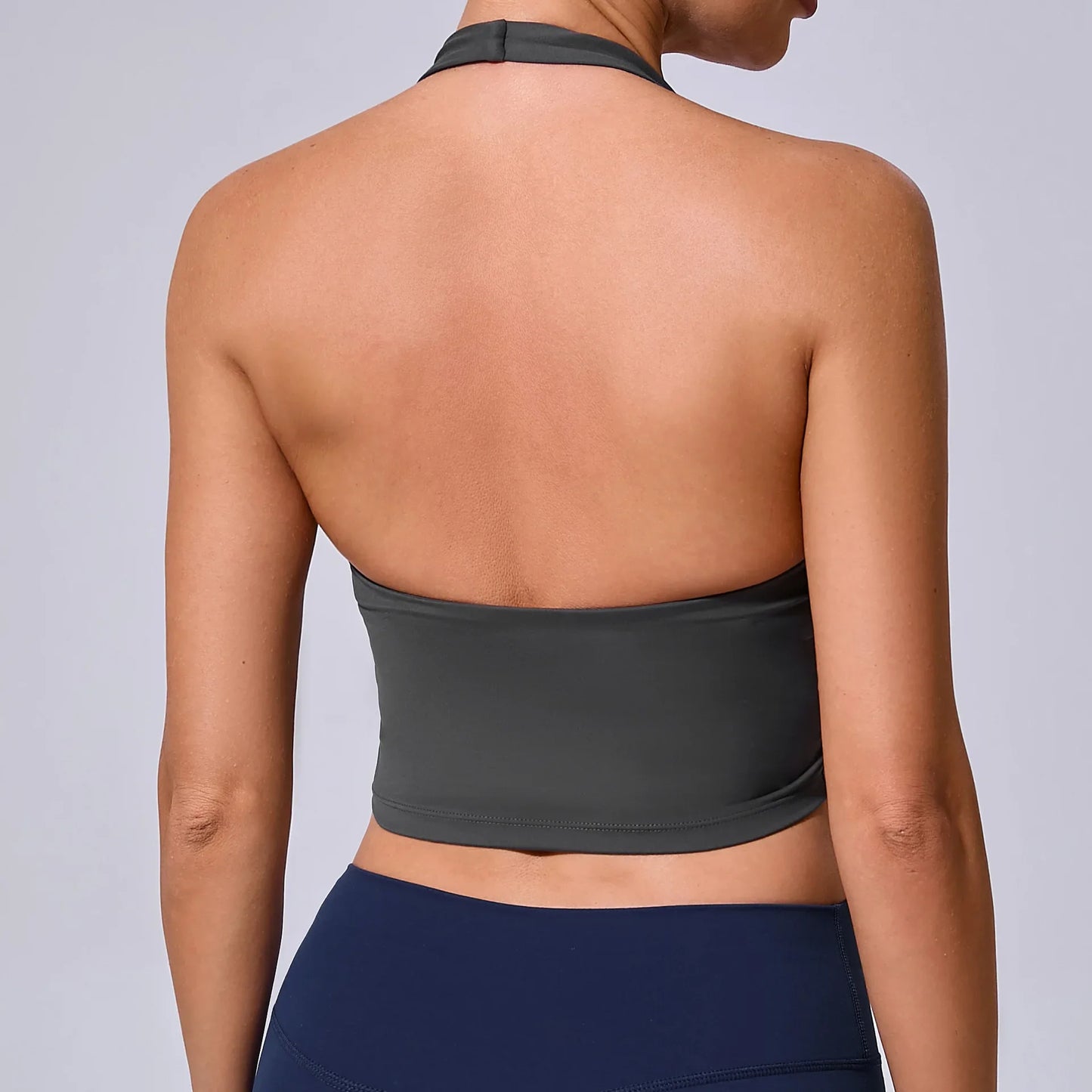 Padded Backless Sport Bra