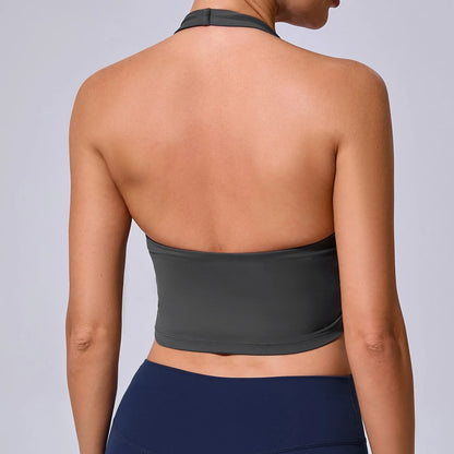 Padded Backless Sport Bra