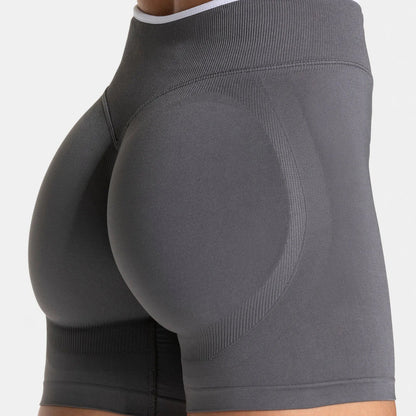 High Waist Scrunch Booty Sports Shorts