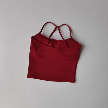 Women’s Slim Fit Nude Yoga Sports Top