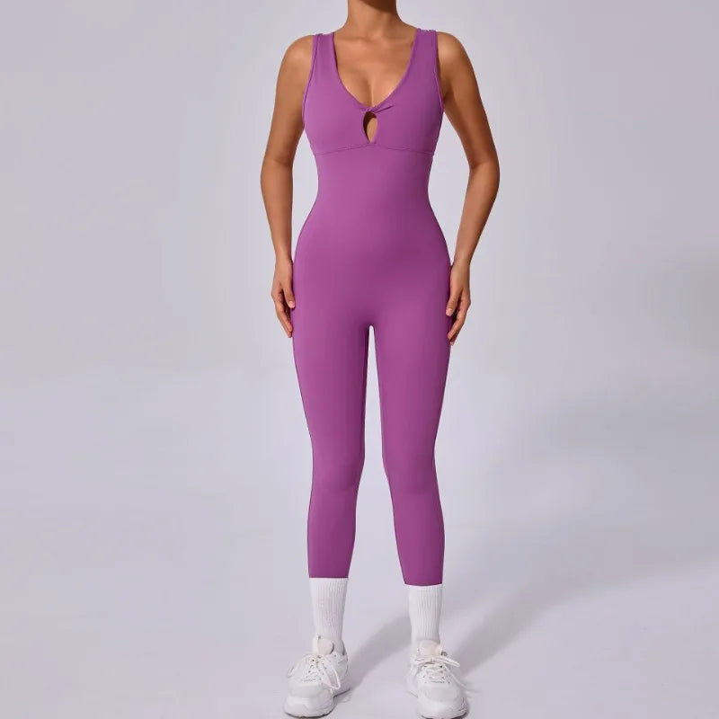 Tight Fit Seamless Jumpsuit