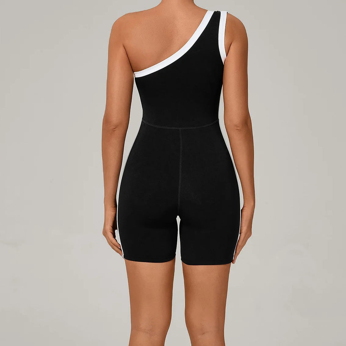 MonoFlex One-Shoulder Tennis Jumpsuit