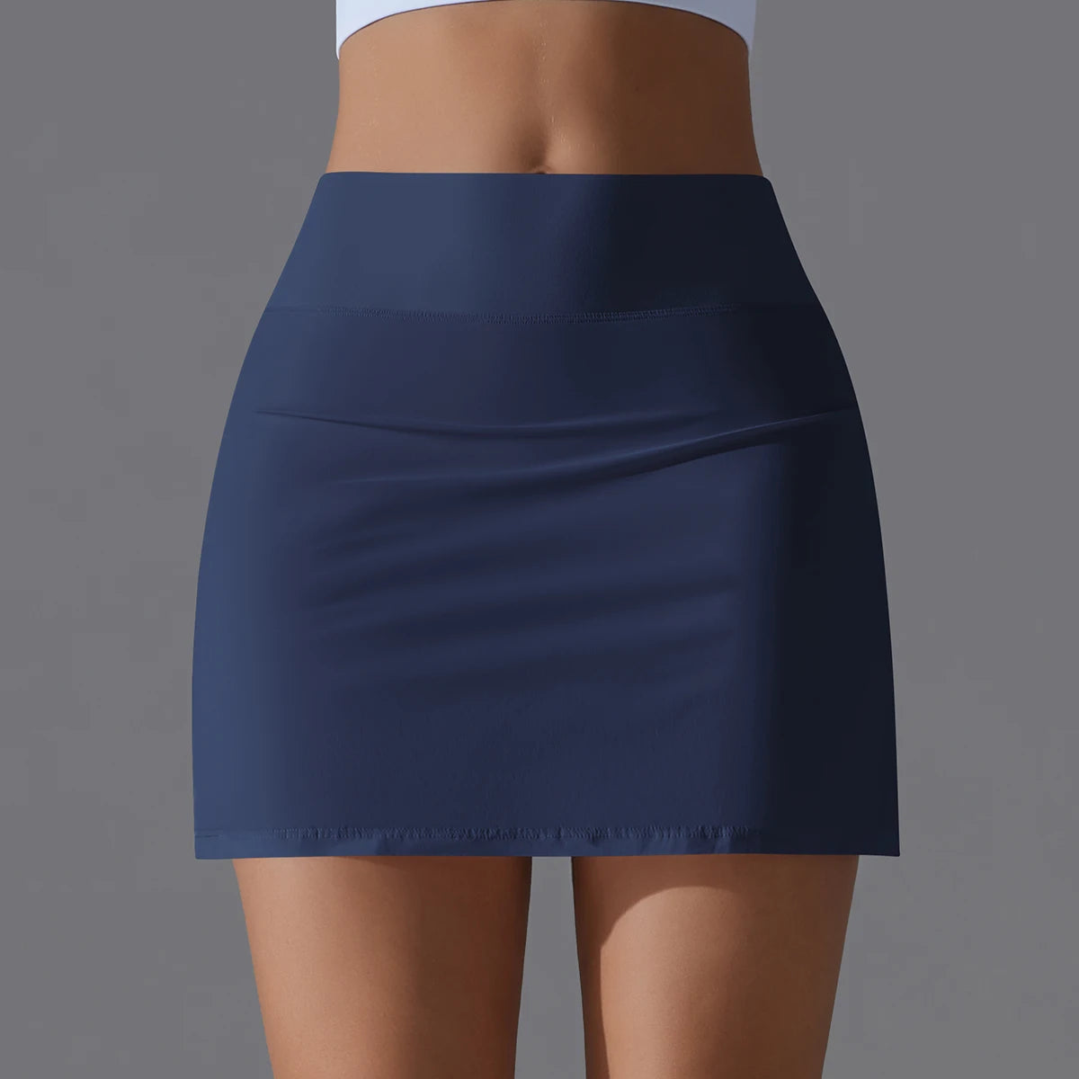 High Waist Breathable Sweat Skirt
