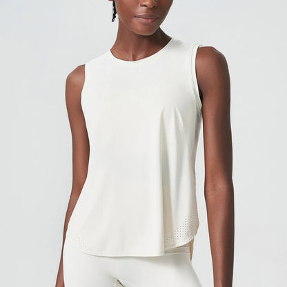 Sleeveless Quick-Dry Yoga Loose Tank top