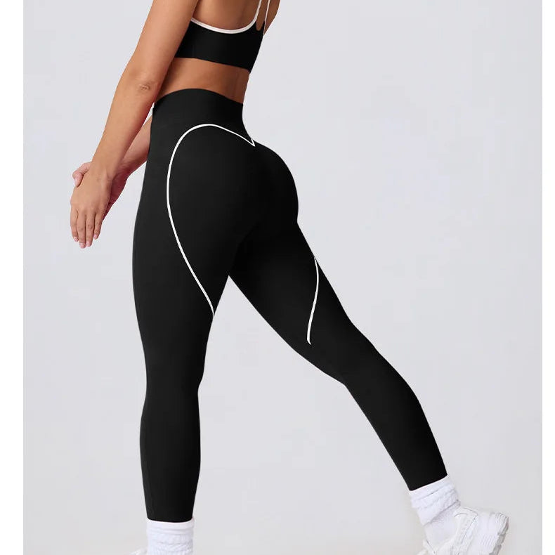 High-Waisted Booty-Enhancing Yoga Leggings