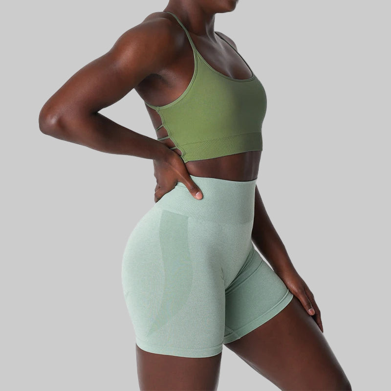 Seamless Sexy Back Padded Top