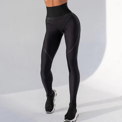 High-Waist Mesh Leggings