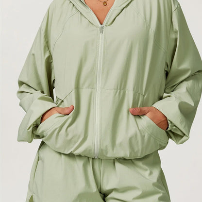 Outdoor UV-Resistant Quick-Dry Hooded Jacket