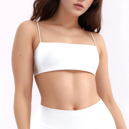 High-Support Strappy Push-Up Sports Bra