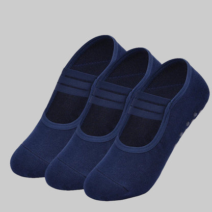 FlexBand Backless Yoga Socks (3 Pairs)