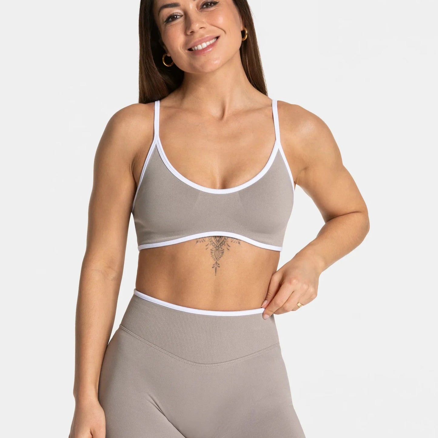 Adjustable High Support Sports Bra