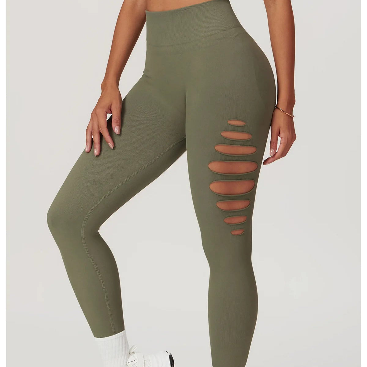 Hot Shot Leggings – High-Waist Fit with Flirty Cut-Outs