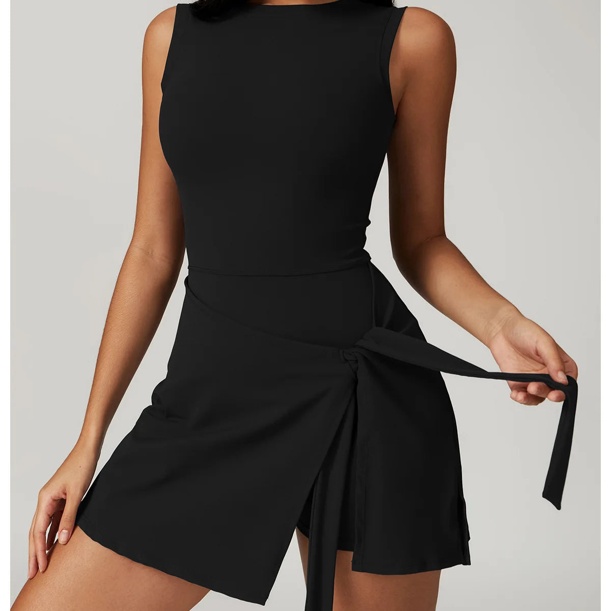 Padel & Yoga Sleeveless Romper Jumpsuit