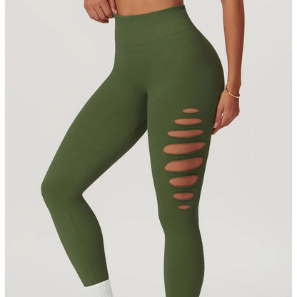 Hot Shot Leggings – High-Waist Fit with Flirty Cut-Outs
