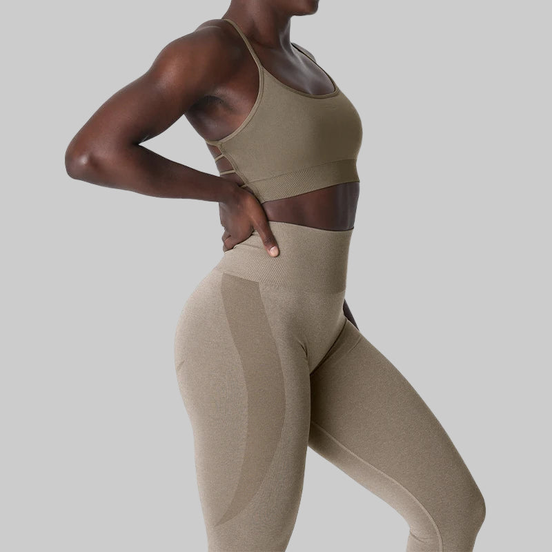 Seamless Sexy Back Padded Top