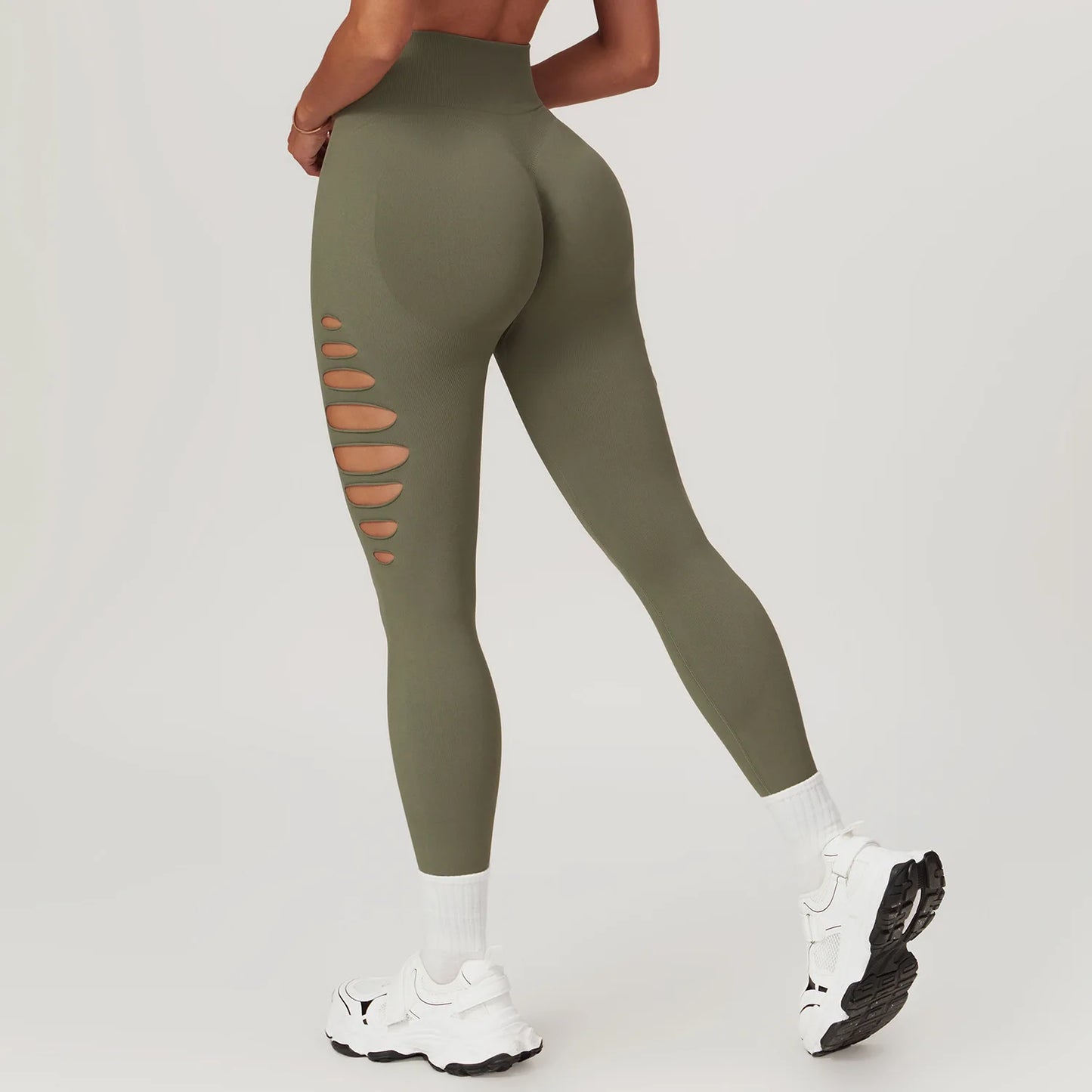 Hot Shot Leggings – High-Waist Fit with Flirty Cut-Outs