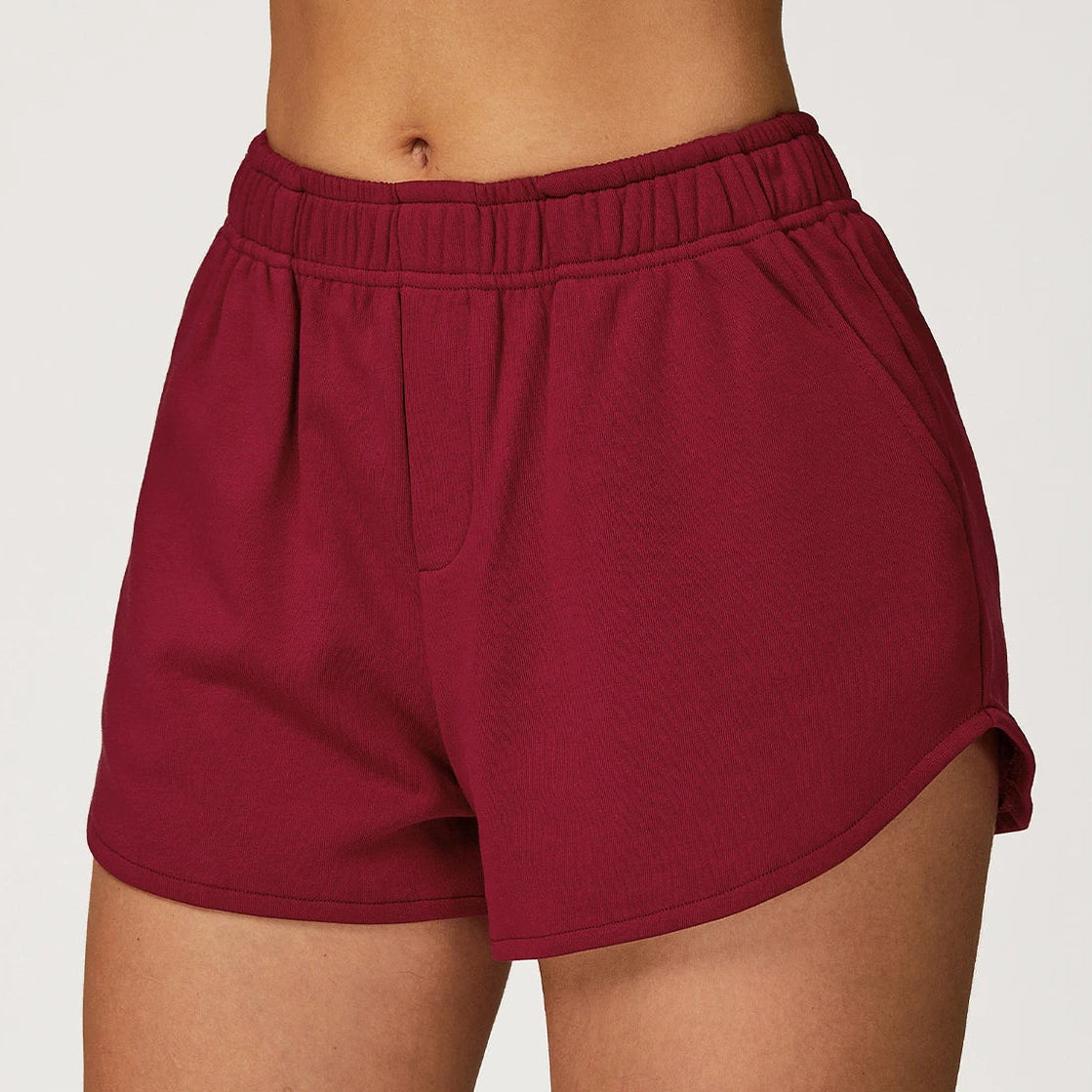 EaseFit Drawstring Yoga Shorts