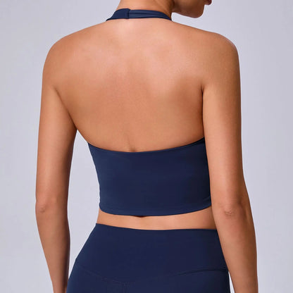 Padded Backless Sport Bra