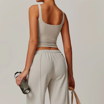 Crop Top Quick-Dry Fitness Shirt