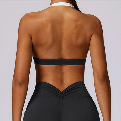 Push-Up Sports Bra – Yoga & Gym Top