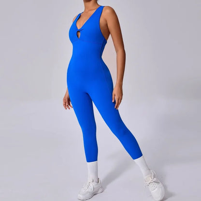 Tight Fit Seamless Jumpsuit