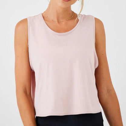 Solid Sports Suspender Top