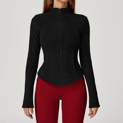 CozyFleece Warm Yoga Jacket