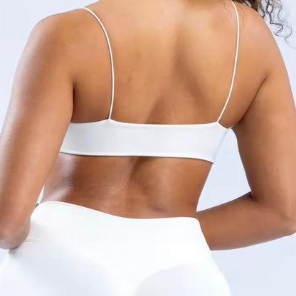 High-Support Strappy Push-Up Sports Bra