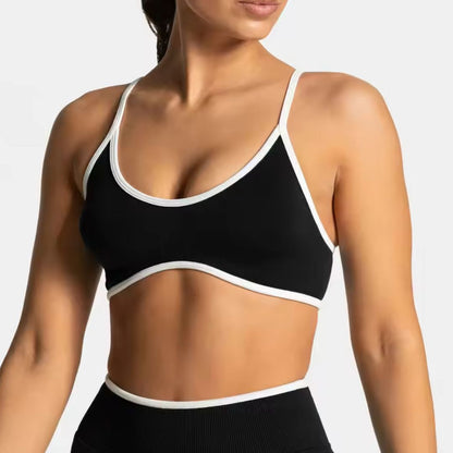 Adjustable High Support Sports Bra