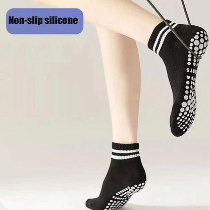 GripStripe Non-Slip Yoga Socks (5 Pairs)